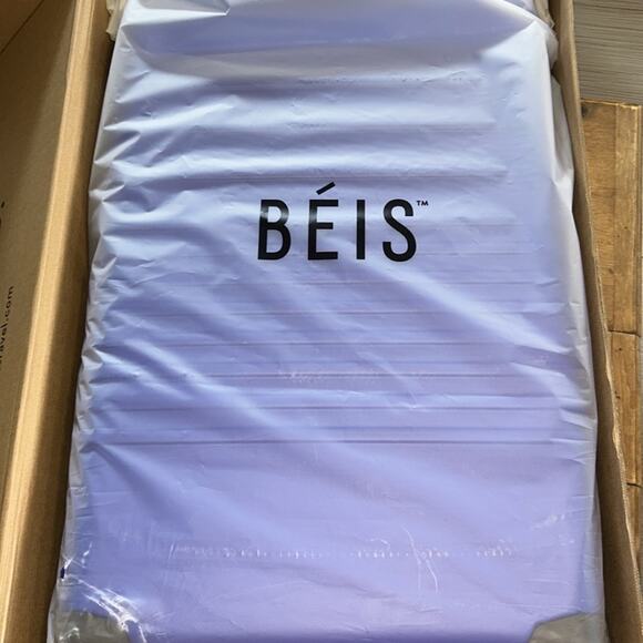 BEIS The Large Check-In Roller Luggage in Cobalt Blue "Sold out online" - Picture 13 of 16